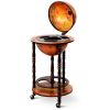 16th Century Wood Globe Wine Bar Stand