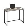 Techni Mobili Space Saving Folding Desk - Grey