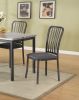 Dinette 5pc Dining Set Table And 4x Chairs Faux Marble Fabric Upholstered Chairs Kitchen Dining Room Furniture