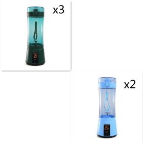 Portable Blender Portable Fruit Electric Juicing Cup Kitchen Gadgets (Option: Set37-USB)